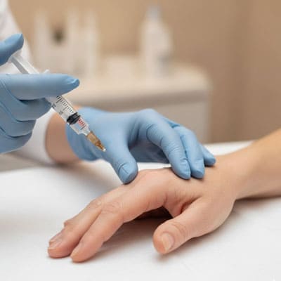 HEALING OF DAMAGED TISSUE AFTER ACCIDENTS AND BURNS